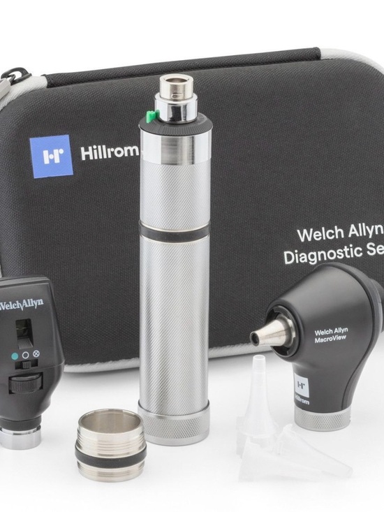 Other - Welch Allyn Diagnostic Set with Case - Silver and Black